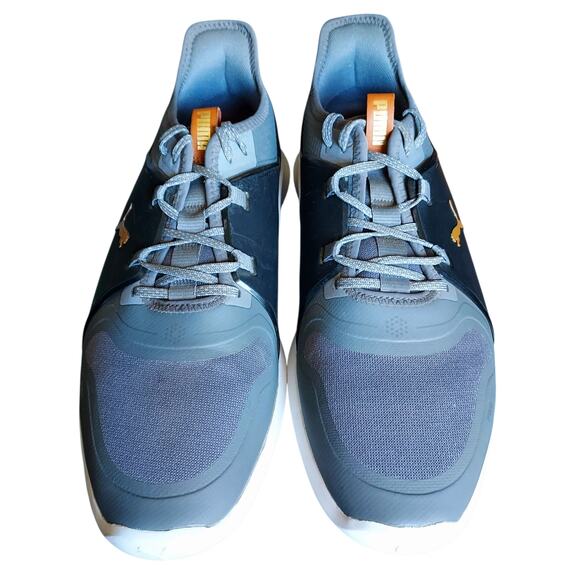 Puma IGNITE FASTEN8 PRO Men's Spikeless Gray Golf Shoes PWRStrap Fit Size 11.5 - Picture 6 of 10